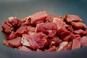 Chop of Raw Meat What Eats Meat