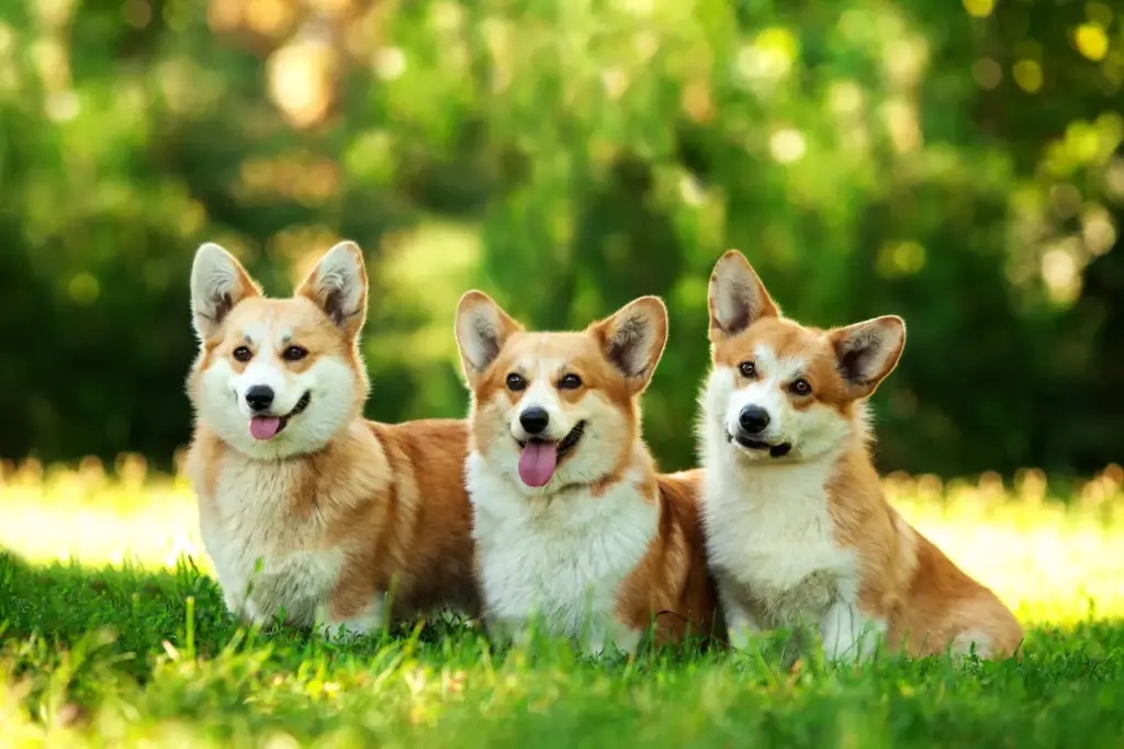 Portrait of Three Dogs What Eats Dogs