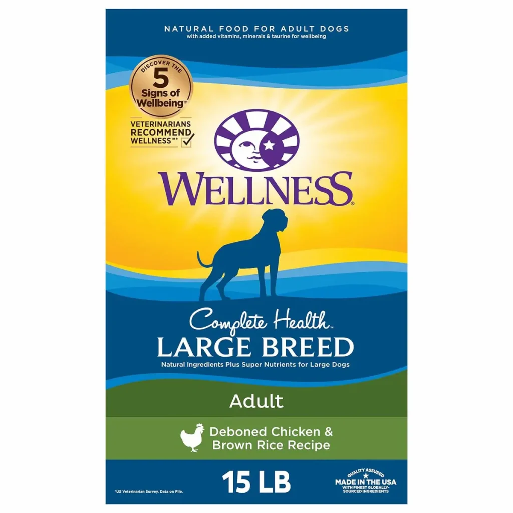 The Wellness Complete Health of Large Breed Adult