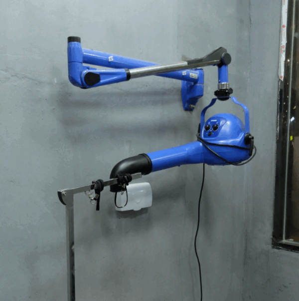 XPOWER WMA Professional Pet Grooming Finishing Stand Dryer Wall Mount Arm - Image 2