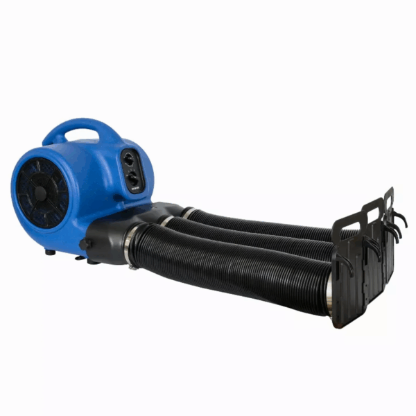 XPOWER X-430TF-MDK Professional 3 Speed Pet Grooming Dog Cage Dryer with Multi Drying Hose Kit, Timer & Filters - Image 3