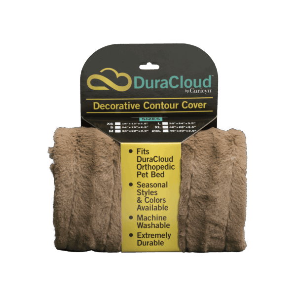 DuraCloud Orthopedic Pet Bed and Crate Pad Contour Cover