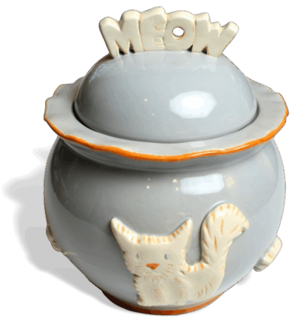 Cat Treat Jar