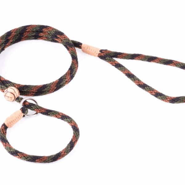 Nylon Slip Lead With Stopper (4 ft  x 1/4in or 6mm)