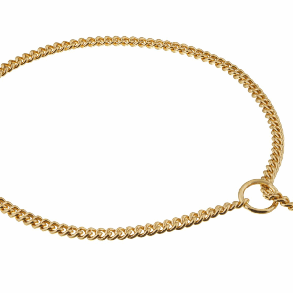 Slip Curve Show Chain Collar (24 in x 1.4 mm)