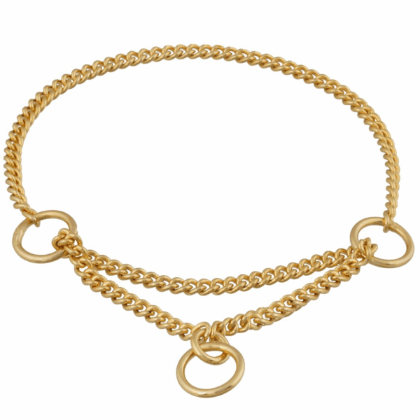 Martingale Show Chain Collar (10in x 1.2 mm)