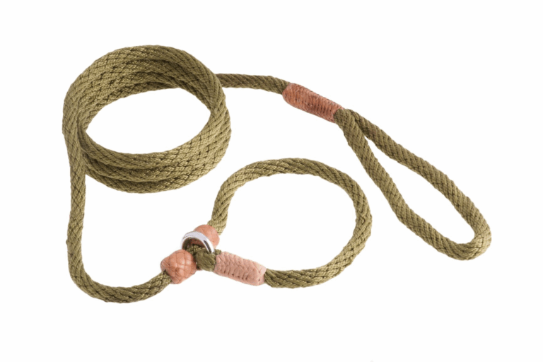 Nylon Slip Leash With 2 Stoppers (6ft  x 5/16in or 8mm)