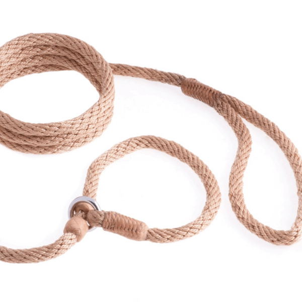 Nylon Slip Leash With 2 Stoppers (6ft  x 5/16in or 8mm)