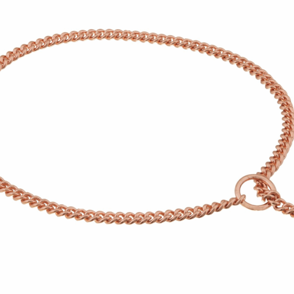 Slip Curve Show Chain Collar (18 in x 1.4 mm)