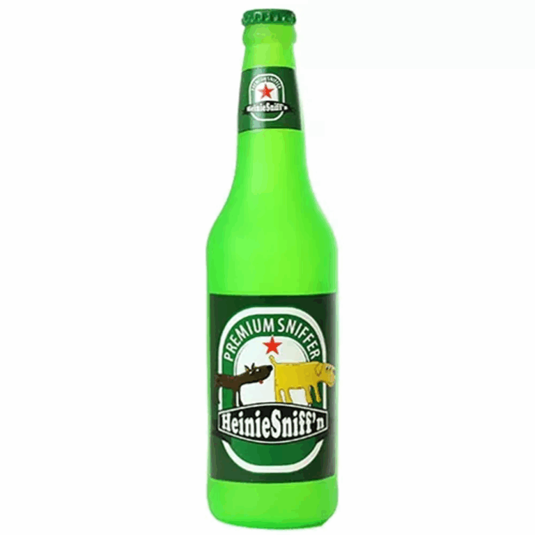 Silly Squeaker Beer Bottle