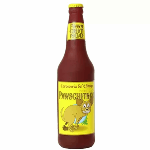 Silly Squeaker Beer Bottle
