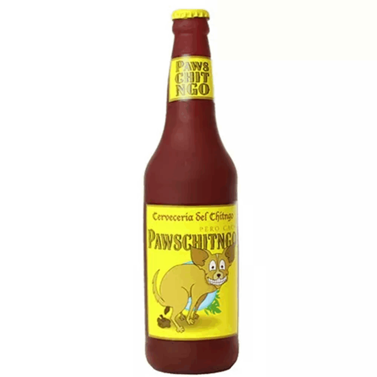 Silly Squeaker Beer Bottle