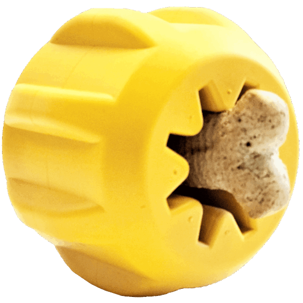ID Gear Treat Pocket Durable Rubber Treat Holder and Chew Toy 
