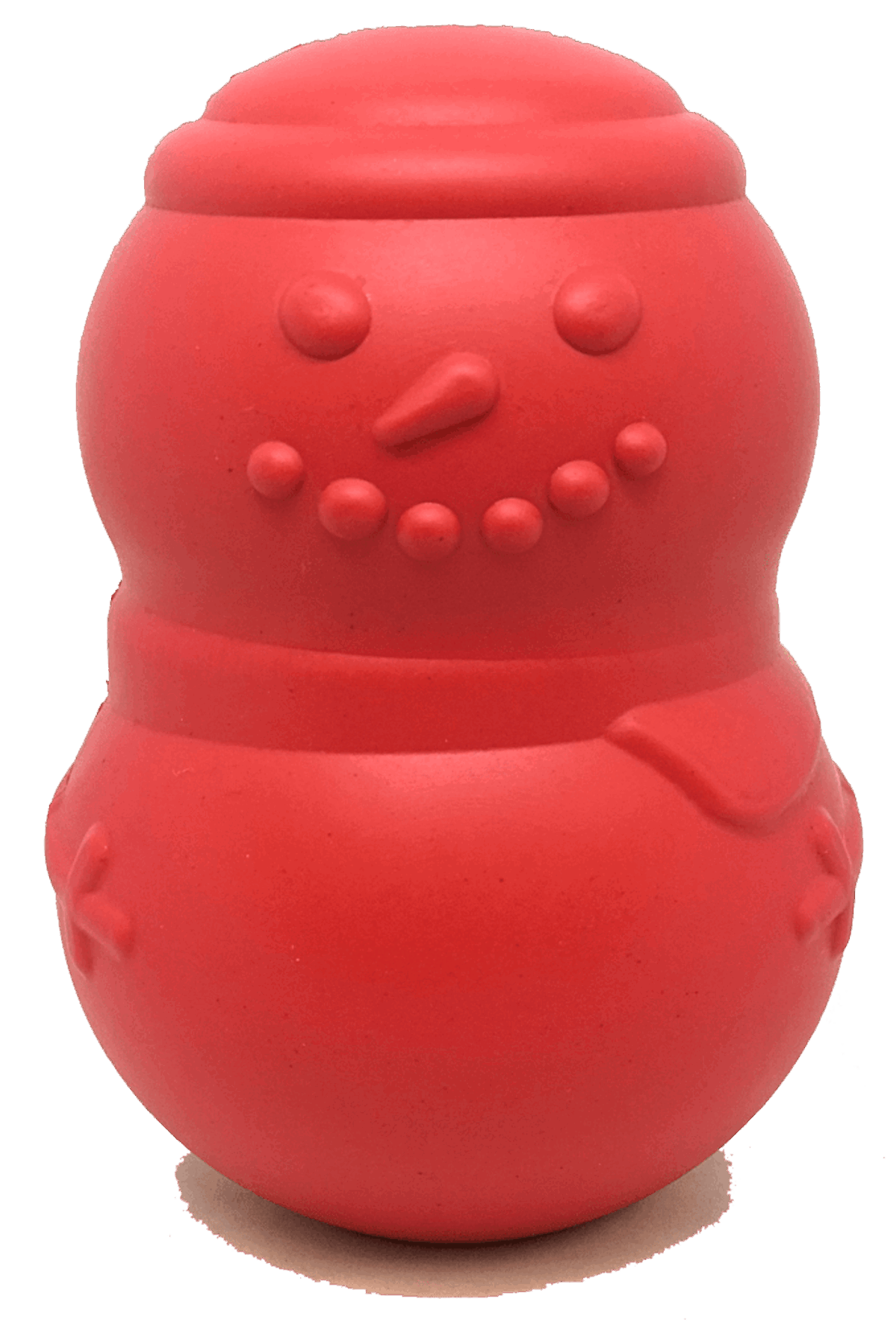 MKB Snowman Durable Rubber Chew Toy & Treat Dispenser