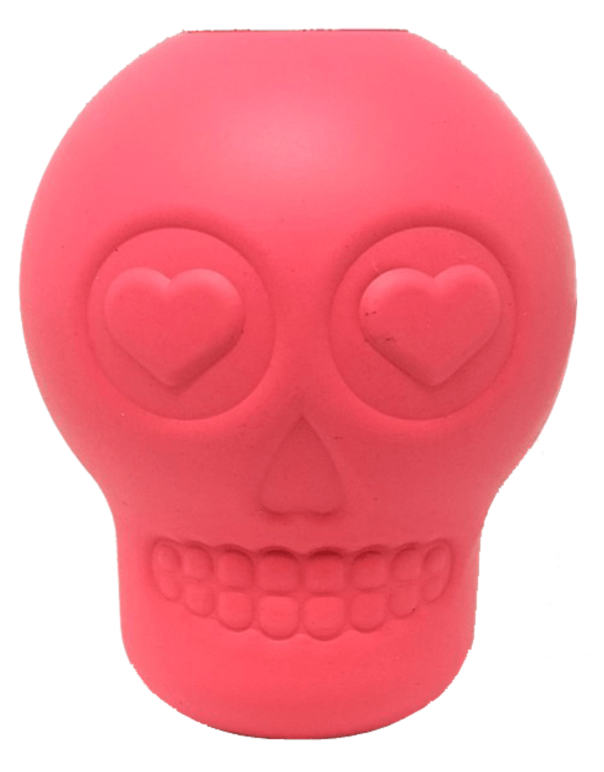 MKB Sugar Skull Durable Rubber Chew Toy & Treat Dispenser 