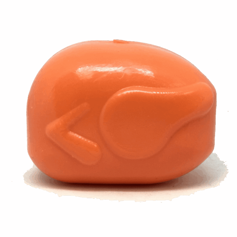 MKB Roasted Turkey Durable Rubber Chew Toy & Treat Dispenser