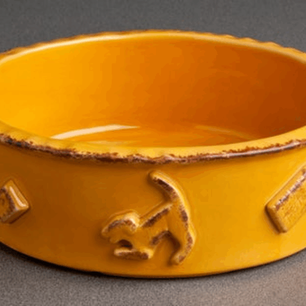 Carmel Ceramica Dog Food/Water Bowl