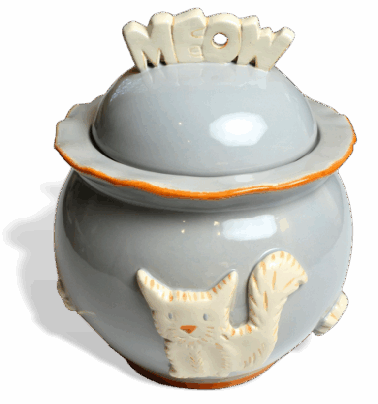 Cat Treat Jar